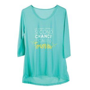 'Life Always Offers a Second Chance' Tunic - Women (Medium)